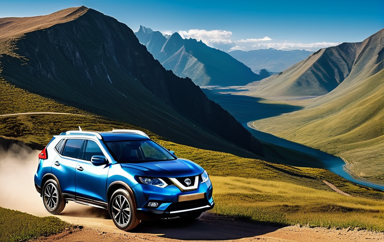 타타 사파리와 닛산 로그 비교 - **Prompt for Nissan X-Trail (Rogue): "Urban Elegance Meets Weekend Escape"**
    A sleek and sophist...